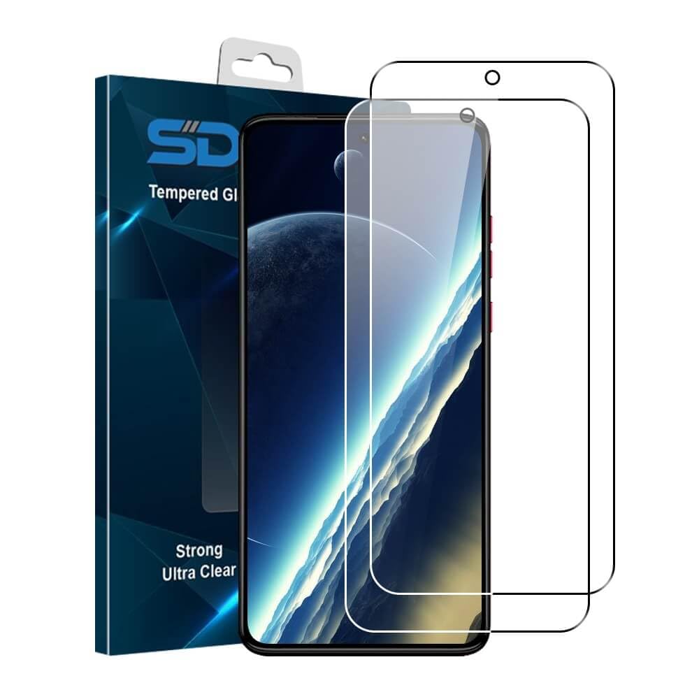 SDTEK *2 Pack Screen Protector Compatible with Motorola Moto G84, Tempered Glass Premium Screen Guard