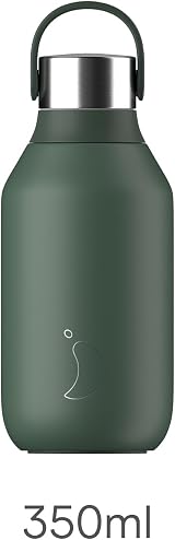 Chillys Series 2 Water Bottle 350ml Pine Green BPA-Free Stainless Steel view 2