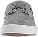 Sperry Mens Bahama II Boat Washed Sneaker, Grey, 9.5