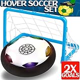 Kids Toys - Hover Soccer Ball Set with 2 Goal, Toy for Boys / Girls Age of 2, 3, 4 -16 Year Old, Top Indoor / Outdoor Children Sports Games Gifts