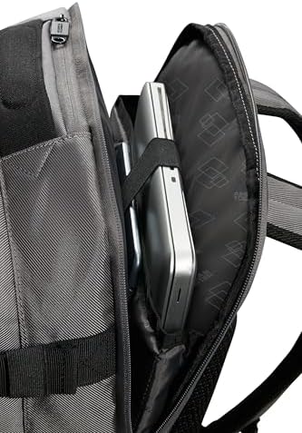 Urban Track - Mochila portátil 15.6" – 45 cm, 29 L - 3 compartimentos grandes - Gran capacidad - Ergonómica - Compartimento acolchado para portátil - Grau (Dark grey)