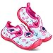 Aquakiks Water Aqua Shoes for Girls, Kids Waterproof Sandals, Pink Seashell