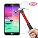 AOKER LG K20 V /LG Harmony /LG K10 2017 /LG K20 Plus /LG LV5 Screen Protector, [2Pack] Ultra Thin 9H Hardness [Toughened Shatterproof] Tempered Glass with Lifetime Replacement Warranty (2 Pack)