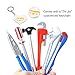 Zhi Jin 6Pcs Novelty Tool Pens Set Writing Ink Ballpoint Pen School Office Student Supplies Gift Kid Toy