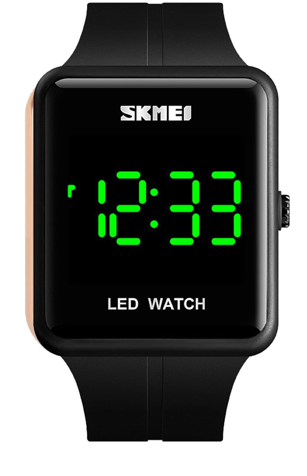 Photo 1 of Gosasa Large Face LED Digital Watch Date Time 3Bar Waterproof Men Women Sports Watches(Black)