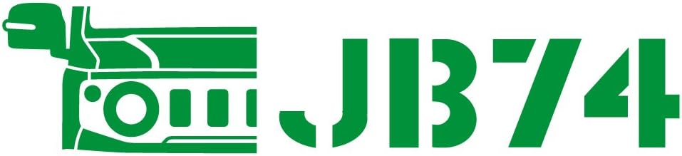 Amazon Imoninn ジムニーシエラ Jb74 カッティングステッカー 型式jb74 緑色 ステッカー デカール 車 バイク