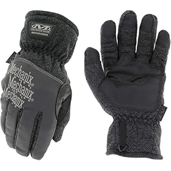 Winter Work Gloves for Men by Mechanix Wear: Winter Fleece - Touchscreen, Insulated with 3M Thinsulate (XX-Large, Dark Grey)