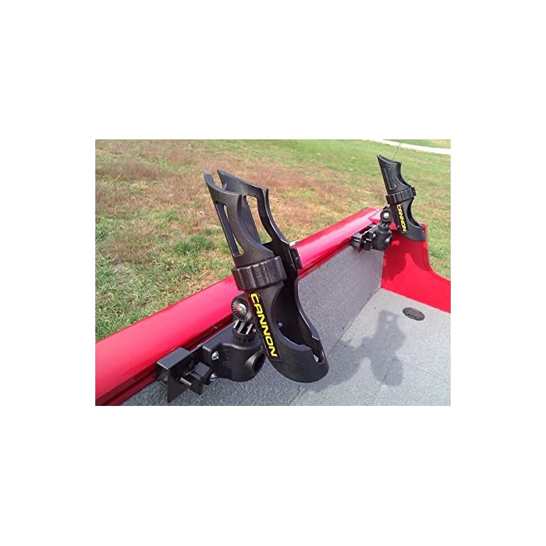 2x Rod Holder for LUND Boat Sport Trak Gunnel System With Cannon Rod