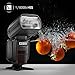 Camera Flash for Canon,DSLR Camera,E-TTL 1/8000 HSS GN58,Multi,ESDDI Wireless Camera Flash Set Include 2.4G Wireless Flash Trigger,Cold Shoe Base Bracket and Accessories