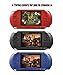 Huongoo Handheld Game Console, Retro Game Console with 140 Classic Games 2.8 inch LED Screen Portable Game Console, Good Gifts for Children,for Kids to Adult (Black)