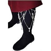MYAYD Handmade Butterfly Boot Chain Shoes Decoration Cosplay Accessory Prop for Hua Cheng Cosplay from Heaven Official's Blessing Tian Guan Cifu