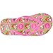 Shopkins Little Girls' Flip Flops (11-12 M US Little Kid, Strawberry)