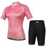 Uriah Women's Cycling Jersey Shorts Set Polyester