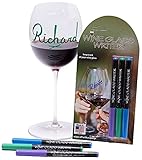 Wine Glass Writer Markers MADE IN USA Bold Colors