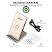 Wireless Charger, Seneo 10W Fast Wireless Charging Stand for Galaxy S9/S9+/Note 8/Note 5/S8/S8+/S7/S7 edge/S6 Edge+, Standard iPhone Qi Charger Stand for iPhone X/8/8 Plus (NO AC Adapter)