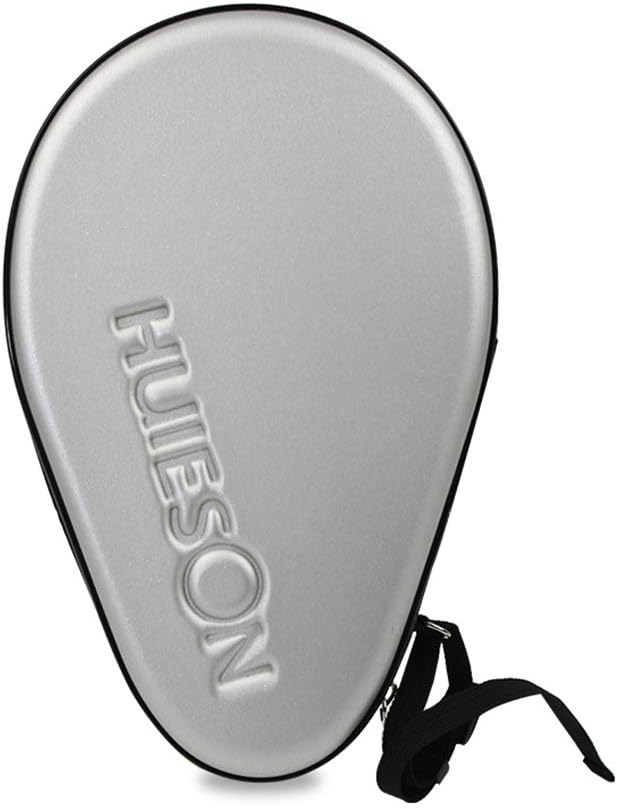 KEISL Hard Hoist Set,Table Tennis Racket/Bag Hard Shell Set Can Hold Two Racquets Paddle Case Waterproof Table Tennis Racket Bag Cover Storage Case For 2 Ping Pong Rackets Balls