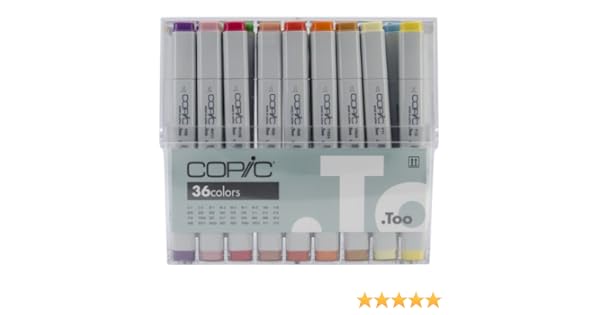 Copic Marker 36 Piece Original Basic Marker