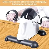 himaly Mini Exercise Bike Pedal Exerciser with LCD Display and Adjustable view 9