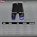 Arltb Bike Shorts 5 Sizes Men Gel Padded Cycling Bicycle Compression Cycle Touring Shorts Tights Underwear Pants Elastic Breathable for Mountain Bike MTB Cycle Road Bike BMX Motorcycle Blue