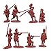 LOD Revolutionary War British Army Grenadier Soldiers - 16 Red 1:32 Figures