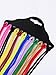 Eboot 12 Pieces Eyeglasses String Holder Strap Cord Colorful Sunglasses Strap Around Neck Lanyard Holder with Glasses Cloth