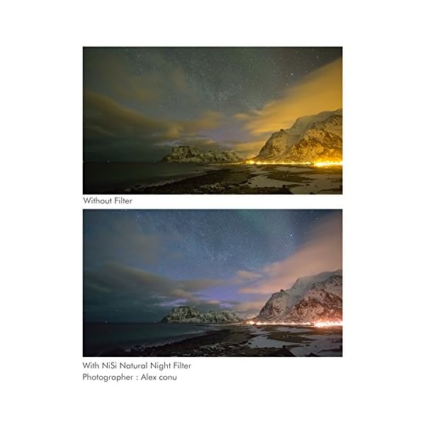 NiSi Zirkularer Natural Night Filter 77mm für Nachtaufnahmen & Astrofotografie – Bild 6