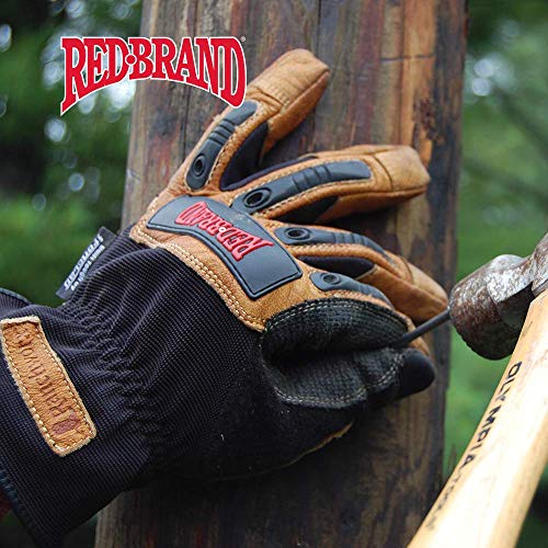 Red Brand RanchWorx Leather Work Gloves - XXL Size