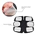 LZLRUN Abs Trainer Replacement Gel Sheet Abdominal Toning Belt Muscle Toner Ab Trainer Accessories 30pcs Gel Sheets for Gel Pad(2pcs/Packs, 15packs/Box) (30Pcs Gel Sheet)