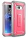 SUPCASE Unicorn Beetle Pro Series Phone Case for Galaxy S8 Plus, Full-Body Rugged Holster Case WITHOUT Screen Protector for Samsung Galaxy S8 Plus (2017 Release) (Pink/Gray)