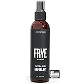 Frye Leather Water & Stain Repellent – 6oz Spray – Non-Aerosol, Made in USA – Protects Leather, Suede & Nubuck – Shields Against Water, Rain, Salt & Spills – Safe on All Colors