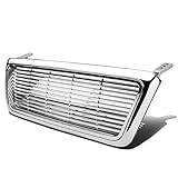 For 04-08 Ford F150 Billet Style Front Bumper Grille (Chrome)