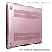 ProCase MacBook Pro 13 Case 2019 2018 2017 2016 Release A2159 A1989 A1706 A1708, Hard Case Shell Cover and Keyboard Skin Cover for MacBook Pro 13 Inch with/Without Touch Bar -Rose Gold