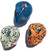 Squishies Day The Dead Sugar Skulls | Pack of 3 Large Slow Rising Dough Squishy | Jumbo Cream Scented Brilliant Colors | Celebrate Dios De Los Muertos | Great Cheap Prime Toy Package