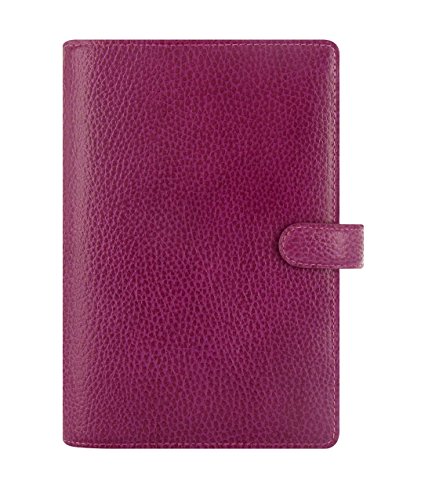 Filofax Finsbury Personal Leather Organiser - Raspberry