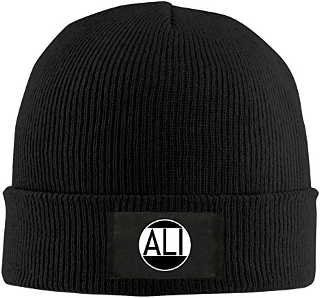OYOLOY Muhammad American Classics Ali All Over Again Knit Cap Woolen Hat For Unisex Black