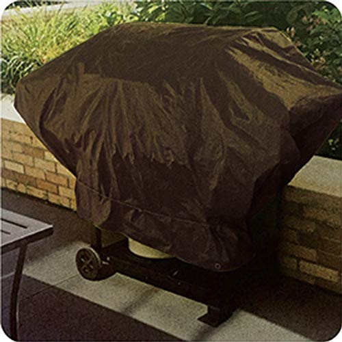 Waterproof Tarp Heavy Duty Hanjet 10 x 12 Feet 9 Mil Thick Material - Great for Tarpaulin Canopy Tent, Boat, RV or Pool, Motorcycle Cover Brown & Sliver