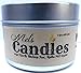 Combo - 4oz Burnt Rubber & 4oz Race Fuel Soy Candle Tins - Great Gift for Men & Race Fans