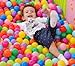 8cm Pack of 50 Phthalate Free BPA Free Crush Proof Plastic Ball, Pit Balls for Kids ,Ocea Ball,Ball Pit Balls