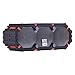 Altec Lansing IMW477 Mini Life Jacket 2 Waterproof Bluetooth Speaker, Red/Black