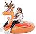 Jasonwell Snow Tube 47 Inch Inflatable Snow Sled Toboggan Snow Toys for Kids and Adults Heavy Duty Inflatable Snow Tube Winter Outdoor Toys for Kids and Adults