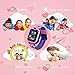 LDB Direct Kids Smart Watch,LBS/GPS Tracker SOS Call Waterproof Smartwatch Phone with Touch Screen Two Way Call Game Compatible iOS Android 2G for Boys Girls Christmas Birthday Gifts (Pink)