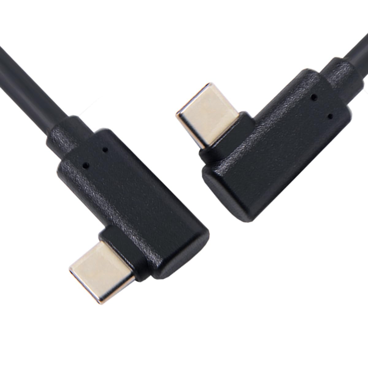 CY Cable 1.8m USB-C Type-C to Type-C Cable Gen2 10Gbps 65W Dual 90 Degree Left Right Angled Type