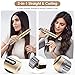 Mixcolor Professional Ceramic Tourmaline Flat Iron Hair Straightener and Curler with Water&Dust Proof 15s Heating-up Rotating Adjustable Temp 265-450℉thumb 4