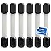 Child Safety Locks | Adjustable Straps & Latches to Baby Proof Cabinets, Drawers, Fridge, Toilet Seat | Easy Install: No Screws or Drills | Reusable with Extra Adhesive Pads| 6 Pack, Black