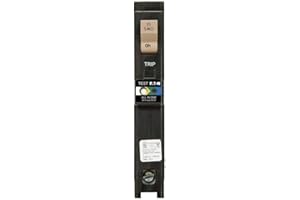 Eaton CH 15 Amp 1-Pole Dual Function (Arc Fault/Ground Fault) Plug-On Neutral Circuit Breaker