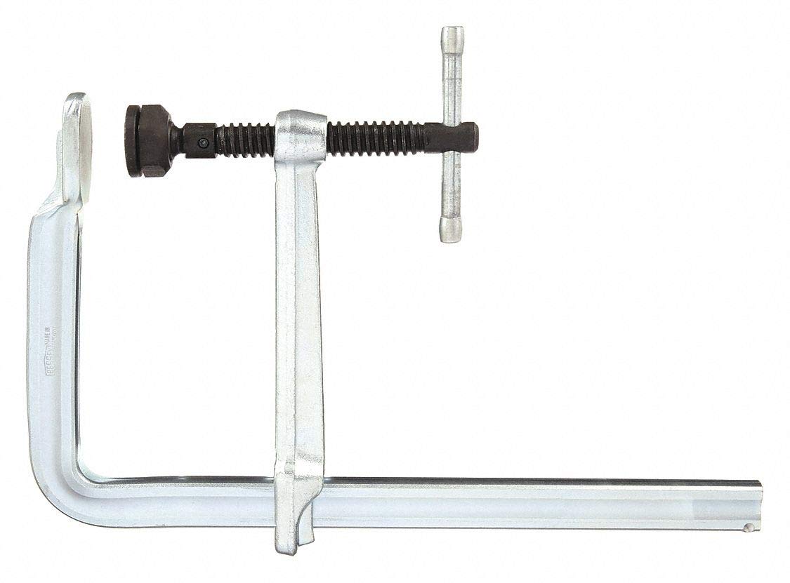 24" Sliding Arm Bar Clamp, Regular Duty, 8" Deep