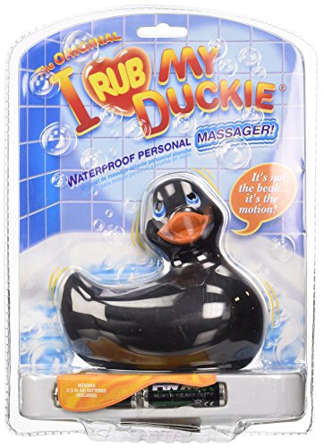 Big Teaze Toys I Rub My Duckie Personal Massager, Black