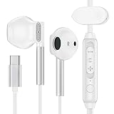 Z Flip 7 FE 6 5 Earphones Headphones Wired for Samsung Galaxy Z Fold 7 6 5 4 3 2 5G, Wired Earbuds USB C for A36 A26 A16 A35 A54 A53, S25+ S25 Plus Ultra S24 S23- Comfort Semi in Ear, with Microphone