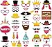 Photo Booth Props 55Pcs Christmas Holiday Perfect for Parties