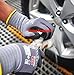 XSHIELD 17-PMG,Ultimate-Nylon, Micro-Foam Nitrile Grip Safety Work Gloves for General Purpose, OKEO-Tex Certificated,Ideal for Auto Repair, DIY,Home Improvement,12 Pairs(X-Large)